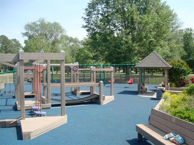 Various Disconnected Playground Structures